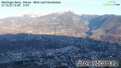 immagine della webcam nei dintorni di Maso Corto: webcam Marlengo