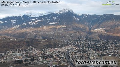 immagine della webcam nei dintorni di Senales Ski: webcam Marlengo