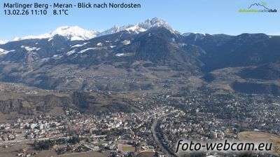 immagine della webcam nei dintorni di Vallelunga Maseben: webcam Marlengo