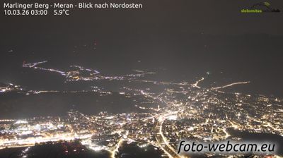 immagine della webcam nei dintorni di Merano 2000: webcam Marlengo