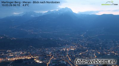 immagine della webcam nei dintorni di Merano 2000: webcam Marlengo