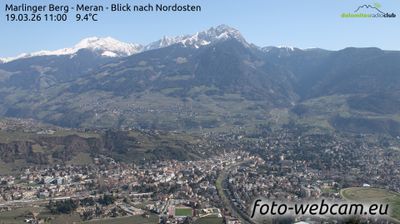 immagine della webcam nei dintorni di Altopiano di Vezzena: webcam Marlengo