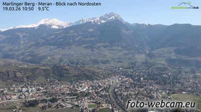 immagine della webcam nei dintorni di Altopiano di Vezzena: webcam Marlengo