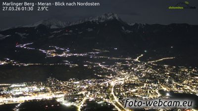 immagine della webcam nei dintorni di Senales Ski: webcam Marlengo