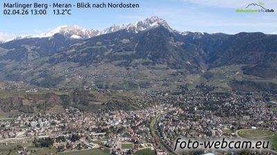 immagine della webcam nei dintorni di Merano 2000: webcam Marlengo