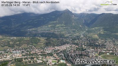 immagine della webcam nei dintorni di Scena: webcam Marlengo