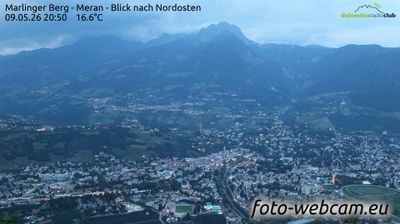 immagine della webcam nei dintorni di Laces: webcam Marlengo