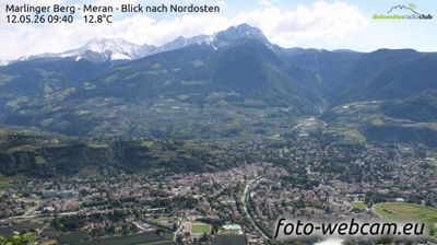 immagine della webcam nei dintorni di Parcines: webcam Marlengo