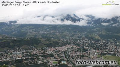 immagine della webcam nei dintorni di Moso in Passiria: webcam Marlengo