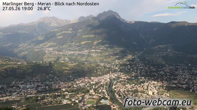 immagine della webcam nei dintorni di Ultimo: webcam Marlengo