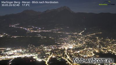 immagine della webcam nei dintorni di Ultimo: webcam Marlengo