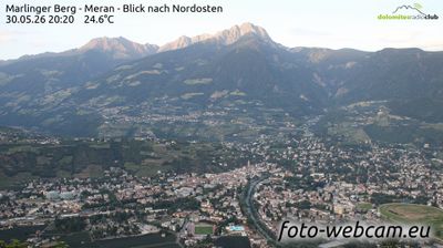 immagine della webcam nei dintorni di Rifiano: webcam Marlengo