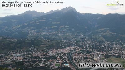 immagine della webcam nei dintorni di Merano: webcam Marlengo