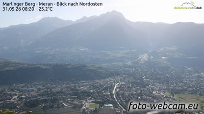 immagine della webcam nei dintorni di Merano: webcam Marlengo
