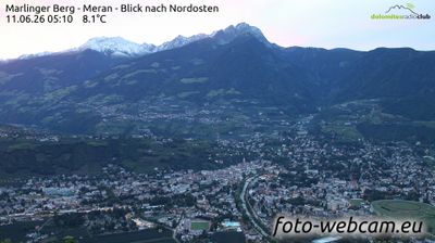 immagine della webcam nei dintorni di Moso in Passiria: webcam Marlengo