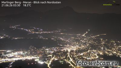 immagine della webcam nei dintorni di Altopiano di Vezzena: webcam Marlengo
