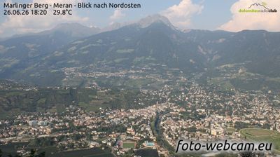 immagine della webcam nei dintorni di Lagundo: webcam Marlengo