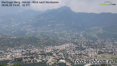 immagine della webcam nei dintorni di Laces: webcam Marlengo