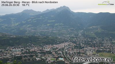 immagine della webcam nei dintorni di Lagundo: webcam Marlengo
