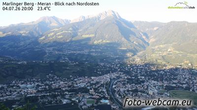 immagine della webcam nei dintorni di Avelengo: webcam Marlengo