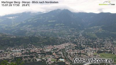 immagine della webcam nei dintorni di Merano: webcam Marlengo