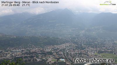 immagine della webcam nei dintorni di Merano 2000: webcam Marlengo