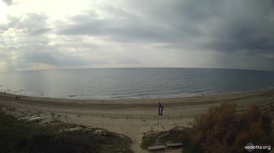 immagine della webcam nei dintorni di Roma Lido di Castel Fusano: webcam Torvaianica