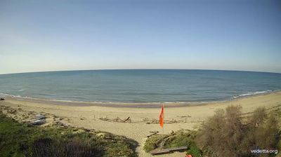 immagine della webcam nei dintorni di Roma Lido di Castel Fusano: webcam Torvaianica