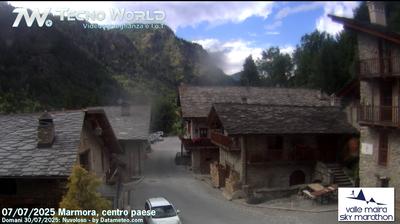 immagine della webcam nei dintorni di Pietraporzio: webcam Marmora