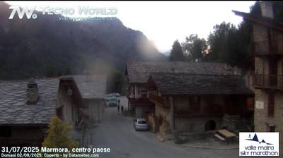immagine della webcam nei dintorni di Sampeyre: webcam Marmora