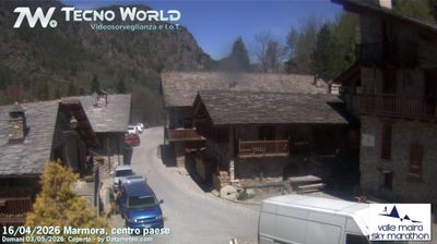 immagine della webcam nei dintorni di Ostana: webcam Marmora