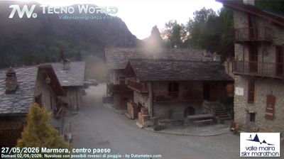 immagine della webcam nei dintorni di Pian Mune': webcam Marmora