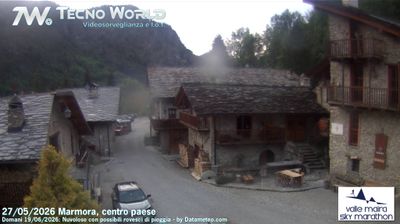 immagine della webcam nei dintorni di Crissolo Pian della Regina: webcam Marmora