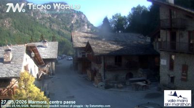 immagine della webcam nei dintorni di Sampeyre: webcam Marmora