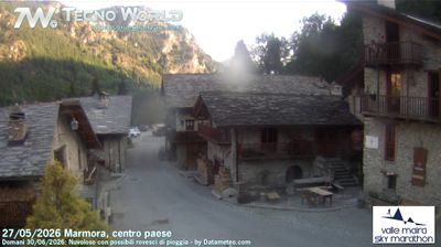 immagine della webcam nei dintorni di Oncino: webcam Marmora