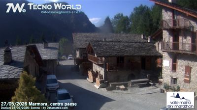immagine della webcam nei dintorni di Pian Mune': webcam Marmora