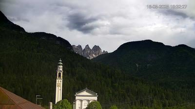 immagine della webcam nei dintorni di Lorenzago di Cadore: webcam Domegge di Cadore