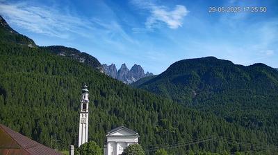 immagine della webcam nei dintorni di Santo Stefano di Cadore: webcam Domegge di Cadore