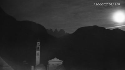 immagine della webcam nei dintorni di San Nicolò di Comelico: webcam Domegge di Cadore