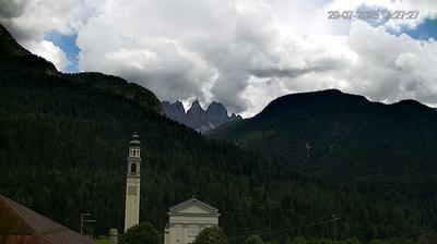 immagine della webcam nei dintorni di Forni di Sopra: webcam Domegge di Cadore