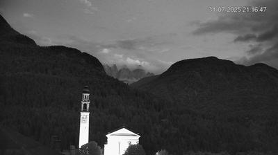 immagine della webcam nei dintorni di Monte Faloria: webcam Domegge di Cadore