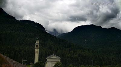 immagine della webcam nei dintorni di Vodo Cadore: webcam Domegge di Cadore