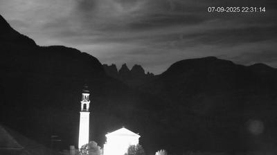 immagine della webcam nei dintorni di Tai di Cadore: webcam Domegge di Cadore