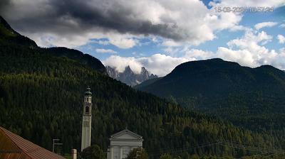 immagine della webcam nei dintorni di Danta di Cadore: webcam Domegge di Cadore