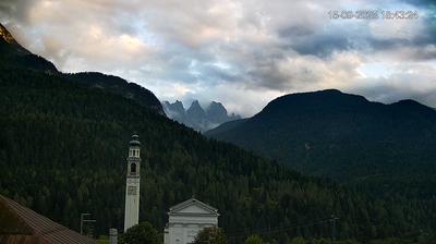immagine della webcam nei dintorni di Sauris: webcam Domegge di Cadore