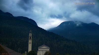 immagine della webcam nei dintorni di Santo Stefano di Cadore: webcam Domegge di Cadore