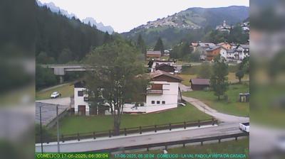 immagine della webcam nei dintorni di Cima Sappada: webcam San Nicolò di Comelico