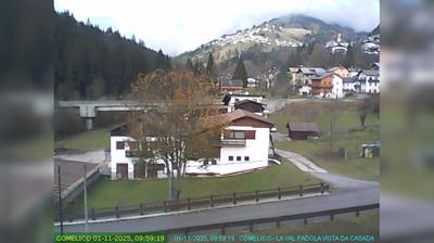 immagine della webcam nei dintorni di Monte Zoncolan: webcam San Nicolò di Comelico