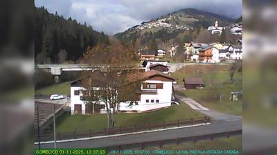 immagine della webcam nei dintorni di Cima Sappada: webcam San Nicolò di Comelico