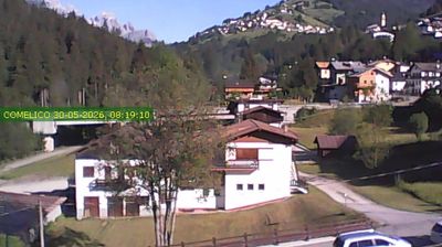 immagine della webcam nei dintorni di Auronzo di Cadore: webcam San Nicolò di Comelico